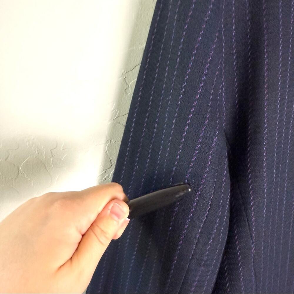White House Black Market The Relaxed Blazer Striped 14 570357780 - Picture 12 of 16